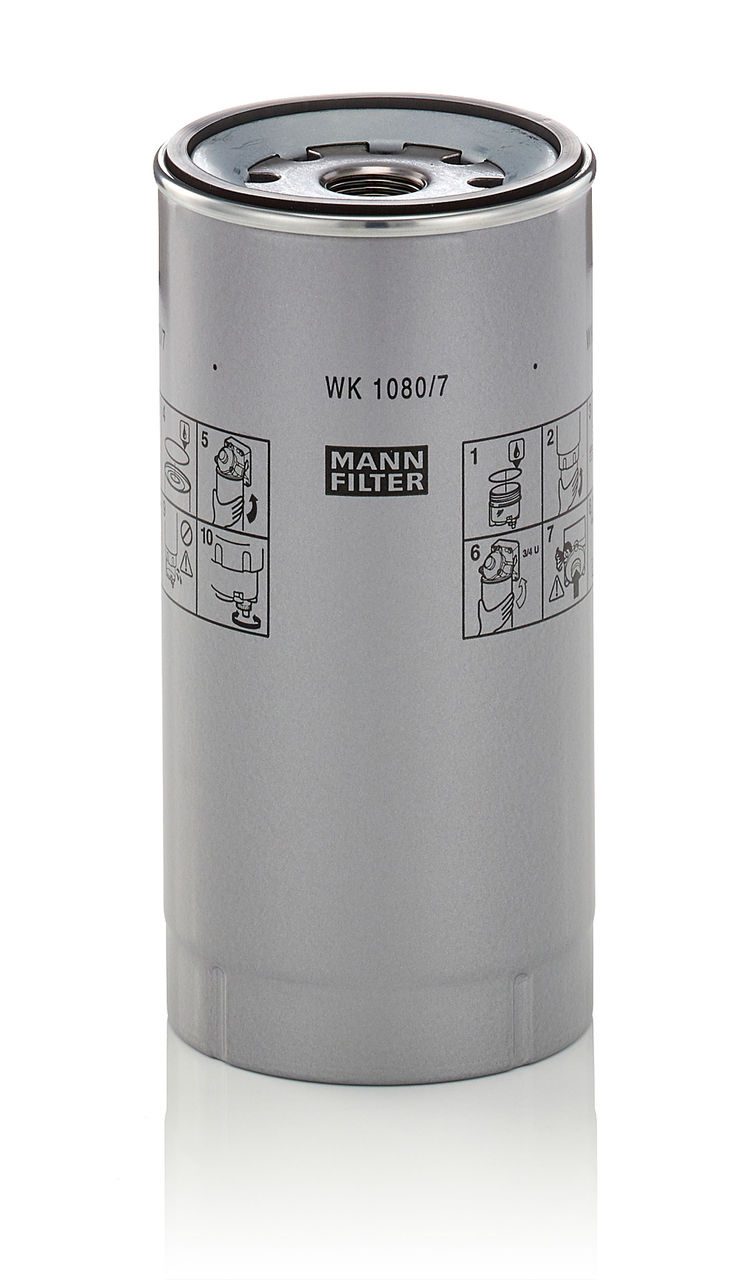 SASE FILTRESI AXOR V-1-2 000 470 0469  MANN  WK 1080/7X    A-108mm F-3 3/4-10 UNS-1B G-1-14 UNS H-216mm